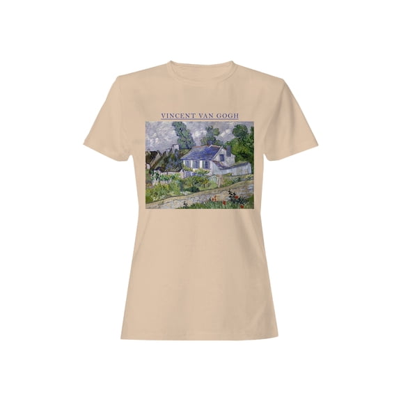 Vincent Van Gogh Country Cottage Women's T-shirt