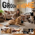 thumbnail image 7 of 6 in 1 Dog Grooming Brushes Kit - Professional Deshedding Dog Brush Tools with Slicker, Bristle Brush, Roller Hair Remover, Undercoat Rake for Dogs, Cats & All Fur Types Pet Daily Groom, 7 of 7