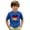 Blue, variant on Toddler Boys' 2026 Fan Soccer Themed Loose Fit Graphic Tee For Kids Casual Short Sleeve For Everyday And Sublimated Football Fashion Top Size 3-4T