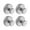 Grey, variant on Meitianfacai No-Drill Hooks 2024 New Stainless Steel Suction Cup Hooks Suction Cup Hooks For Shower Bathroom Hanging Towels Mounting On Glass Shower Doors, Silver