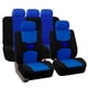 thumbnail image 5 of Funda de asiento de coche, funda de cojín universal, tela plana con estampado de mariposas, juego de 9 piezas, 5 of 5