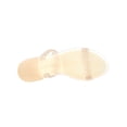 thumbnail image 4 of STUART WEITZMAN Womens Beige Braided Strappy Sawyer Round Toe Slip On Slide Sandals Shoes 6 B, 4 of 4