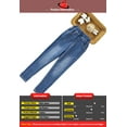 thumbnail image 3 of AAMILIFE Jeans Ajustés pour Filles Taille Élastique Pantalon Crayon, 3 of 4