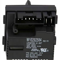 Genuine Whirlpool Washer Sensor Switch, Black