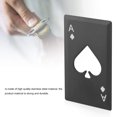 thumbnail image 4 of Creative Stainless Steel Credit Card Bottle Openers Personalized Sized Multitool for Your Wallet, Black, 4 of 7