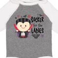 thumbnail image 4 of Inktastic Sucker for the Ladies- cute vampire Boys or Girls Long Sleeve Baby Bodysuit, 4 of 5