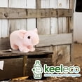 thumbnail image 5 of Peluche de cerdo ecológico Deluxe Paws hecho con materiales 100% reciclados, 5 of 5