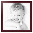 thumbnail image 2 of ArtToFrames 24" x 24" Cherry Picture Frame, 24x24 inch Red Wood Poster Frame (WOM-4333), 4 Pack, 2 of 7