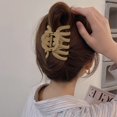 thumbnail image 1 of Xihbxyly Ofertas de iluminación Pinza grande para el pelo de resina plástica: para uso diario, fiestas y reuniones. Accesorio de moda ligero, cómodo y duradero con un patrón elegante., 1 of 6