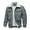 Gray, variant on CharmCyan Mens Corduroy Sherpa Lined Jacket Winter Warm Fleece Lapel Casual Outerwear Windproof Thick Coat with Pockets for Outdoor Activities Black L