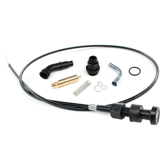 Carburetor Choke Cable & Valve Plunger Kit for Honda TRX350FE TRX350FM TRX350TE Rancher 350 TRX350 Foreman 400 TRX400 16046-HM5-730