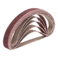 thumbnail image 1 of Uxcell 5 Piezas 2-1/2" x 16" Cintas de Lijado 40 Granos Cinta Abrasiva de Óxido de Aluminio Papel de Lijado, 1 of 7