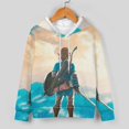 thumbnail image 3 of The Legend Of Zelda Breath Of The Wild Children's Sweatshirt & Sweatpant Set 2 Pcs Hoodies Jogger Pants Kids Sweatsuit Pullover Hooded Hoody Sweatpant Tracksuits For Boys Girls, 3 of 9