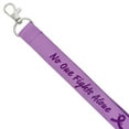 thumbnail image 2 of PinMart's Purple Awarenss Ribbon Lanyard, 2 of 4