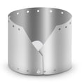 thumbnail image 2 of Ultralight Titanium Camping Stove Wind Shield Windproof Plate Wind Screen Block 15cm, 2 of 5