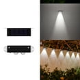 thumbnail image 1 of Luces solares para exteriores, lámpara de pared para el hogar, diseño de jardín, balcón, decoración de pared de patio, 1 of 6