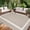 10*14ft-Gray Coffee, variant on Waterproof Outdoor Rug 10x20 Reversible Plastic Straw Rug Carpet Modern Bordered Outdoor Camping Mat Outside Large Floor Mat for RV Picnic Backyard Porch Beach Balcony Grey/Coffee