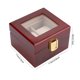 thumbnail image 5 of Caja de almacenamiento de exhibición de Reloj ANGGREK de Madera color Rojo, 5 of 7