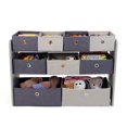 thumbnail image 2 of Rangement jouets, 9 bacs en tissu, primaire, 2 of 9