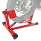 thumbnail image 2 of Yeshouse Calzo y caballete delantero para motocicleta, capacidad de 1500 lb, ajuste rápido, soporte universal para neumáticos delanteros en remolques y garajes, 2 of 6