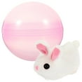 thumbnail image 1 of Cat Toy Running Ball Pink Interactive Kitten Toy for Indoor Play 1Pack 4.7In, 1 of 8