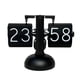 thumbnail image 2 of Reloj con tapa automática, reloj de mesa con números grandes, reloj de escritorio con tapa Digital Retro, reloj mecánico para restaurante, escritorio, negro, 2 of 10
