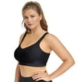 thumbnail image 5 of LLYWEY Plus Size Sports Bras for Women Solid Push-up Padded Bras Breathable Back Hook & Eye Closure Everyday T-Shirt Bras, 5 of 9
