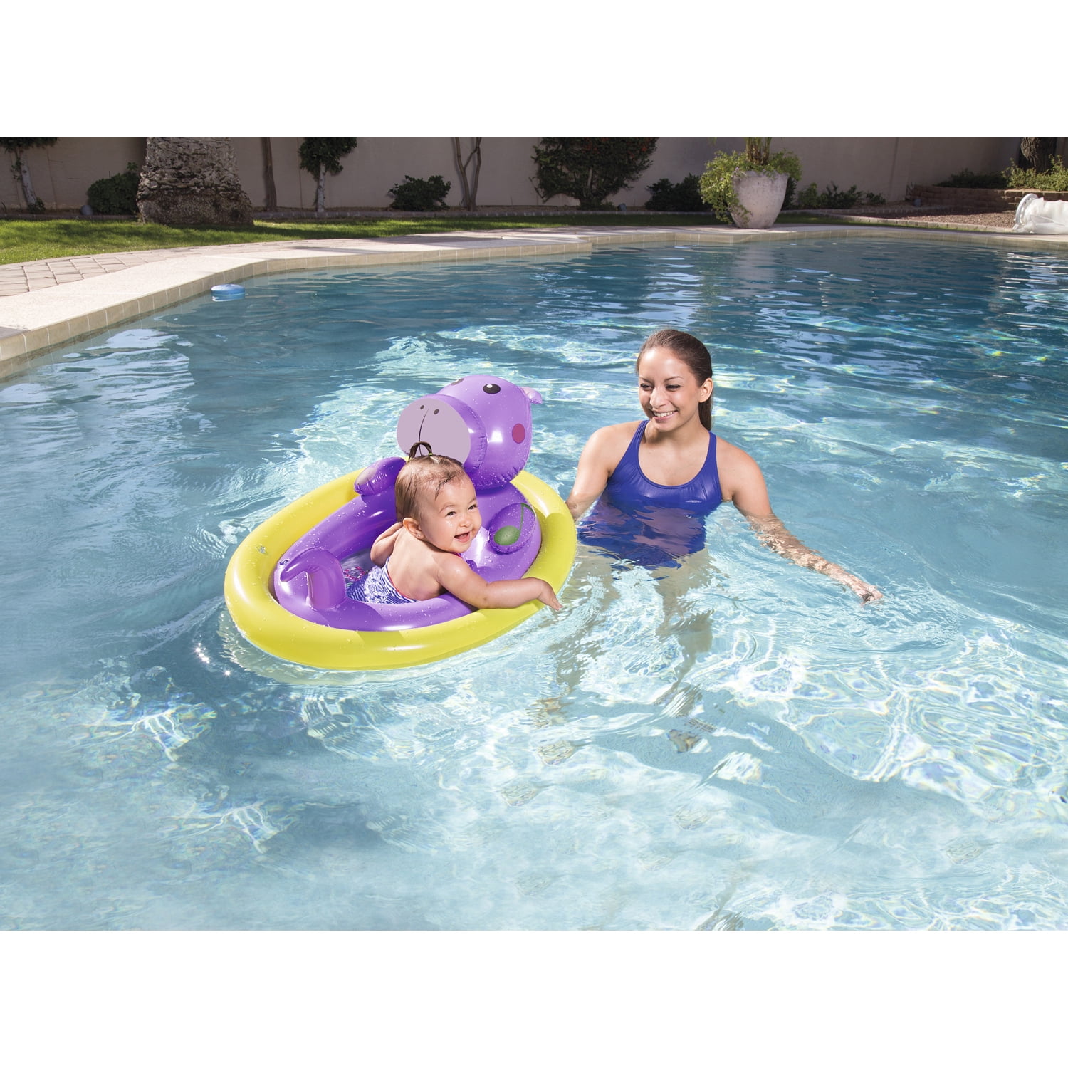 H2OGO Pop Tiger Inflatable Island Pool/River float 