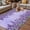 Violet Gray Purple Lavender Purple, variant on Purple Lavender Outdoor Rug for Patio/Deck/Porch, Non-Slip Large Area Rug 5 x 8 Ft, Spring Watercolor Wildflowers Plant Black Indoor Outdoor Rugs Washable Area Rugs, Camping Rug Carpet Runner