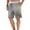 (Casual 81)Gray, variant on Mens Big & Tall Shorts Casual Breeches Fashion Summer Printed Sports Drawstring Elastic Waistband Pockets Half Short Pants Plus Size
