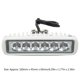 thumbnail image 4 of 12V to 24V DC LED Boat Work Light IP67 Waterproof Bright Light Shockproof for Car Yacht Outdoor Lighting White Blue Light/16W, 4 of 4