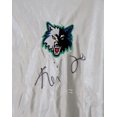 thumbnail image 2 of Kevin Garnett autographed Minnesota Timberwolves Puma game model silver warmup jersey or shooting shirt UDA, 2 of 2