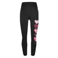 thumbnail image 5 of lcziwo Prime By Hour, Women's Valentines Day Printed Leggings High Waisted Butt Lifting Tight Pants Gym Casual Skinny Workout Yoga Pants Holiday Leggings Black XXL, 5 of 7