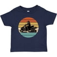 thumbnail image 3 of Inktastic Snowmobile Retro Sunset Boys or Girls Baby T-Shirt, 3 of 5