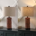 thumbnail image 3 of JONATHAN Y Elicia 25" Coastal Water Hyacinth LED Table Lamp, Dark Brown (Set of 2), JYL6502B-SET2, 3 of 7
