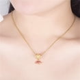 thumbnail image 4 of HIJONES Women's Small Carp Pendant Necklace Personalized Koi Fish Punk Chain Jewelry Gold, 4 of 5