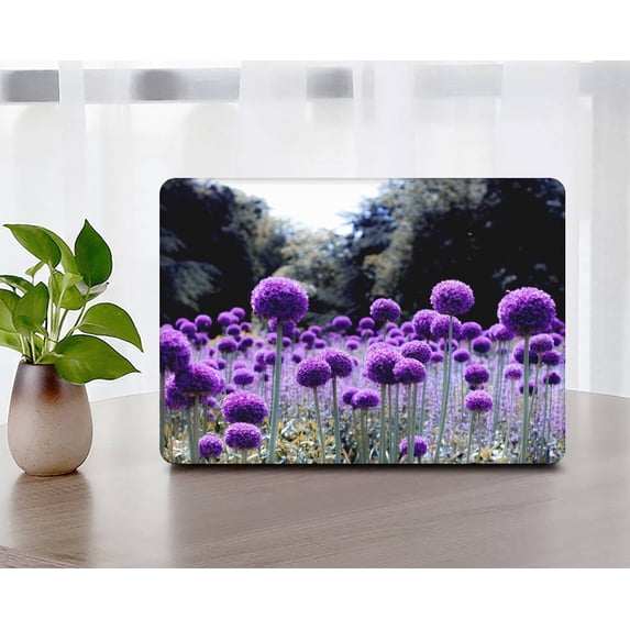 KSK KAISHEK Plastic Hard Case Cover for 2010 2011 2012 2013 2014 - 2017 Released Old Version MacBook Air 13" Not Retina Display Model: A1466 A1369 Purple series 0622