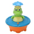 thumbnail image 1 of Juguete de baño para niños pequeños, cocodrilo con rociador de agua, 5 juguetes de baño para bebés con forma de cocodrilo con rociador de agua, diseño a prueba de futuro, 1 of 14