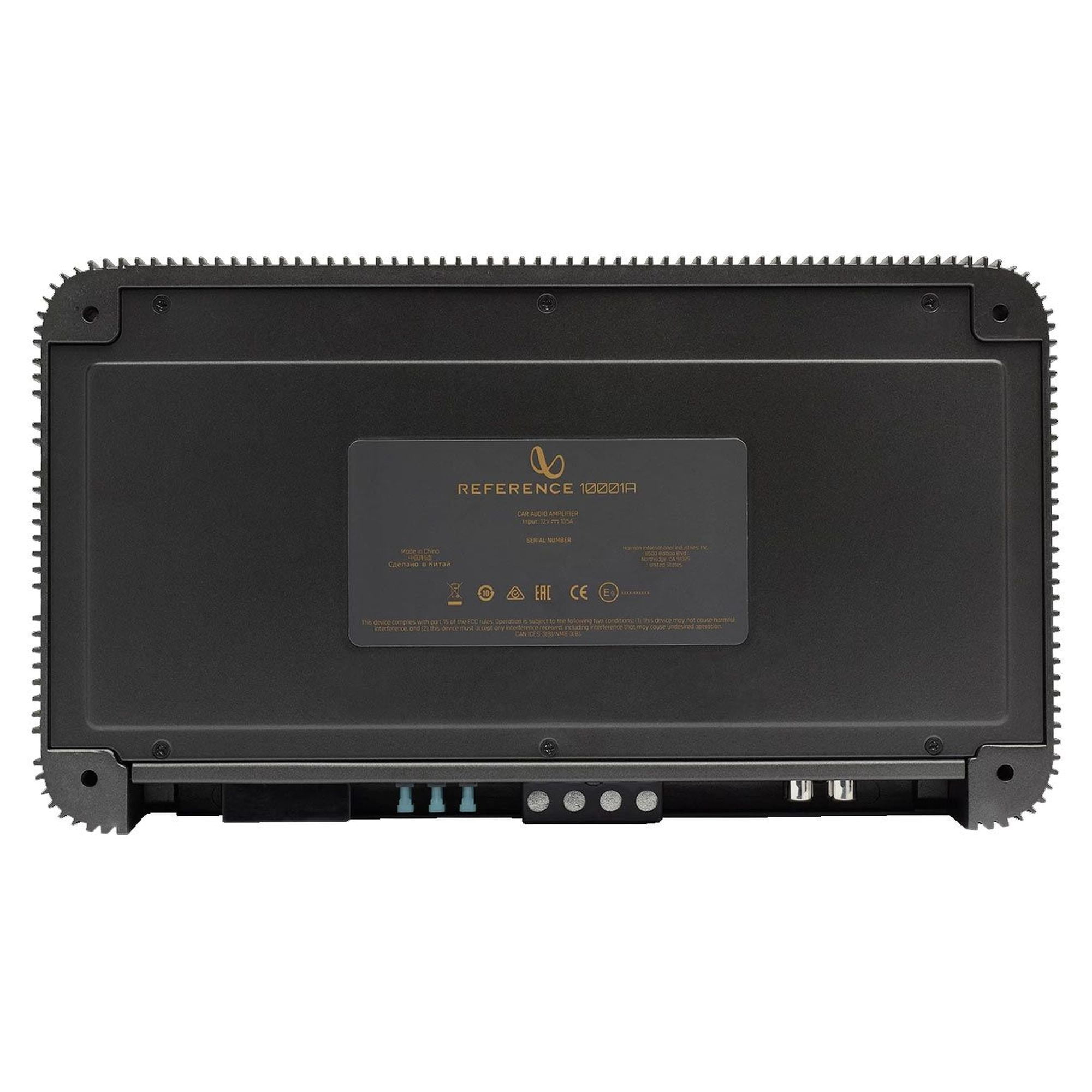 Infinity Reference-10001A Reference Series Mono, 1000w x 1 Amplifier With Bass Knob