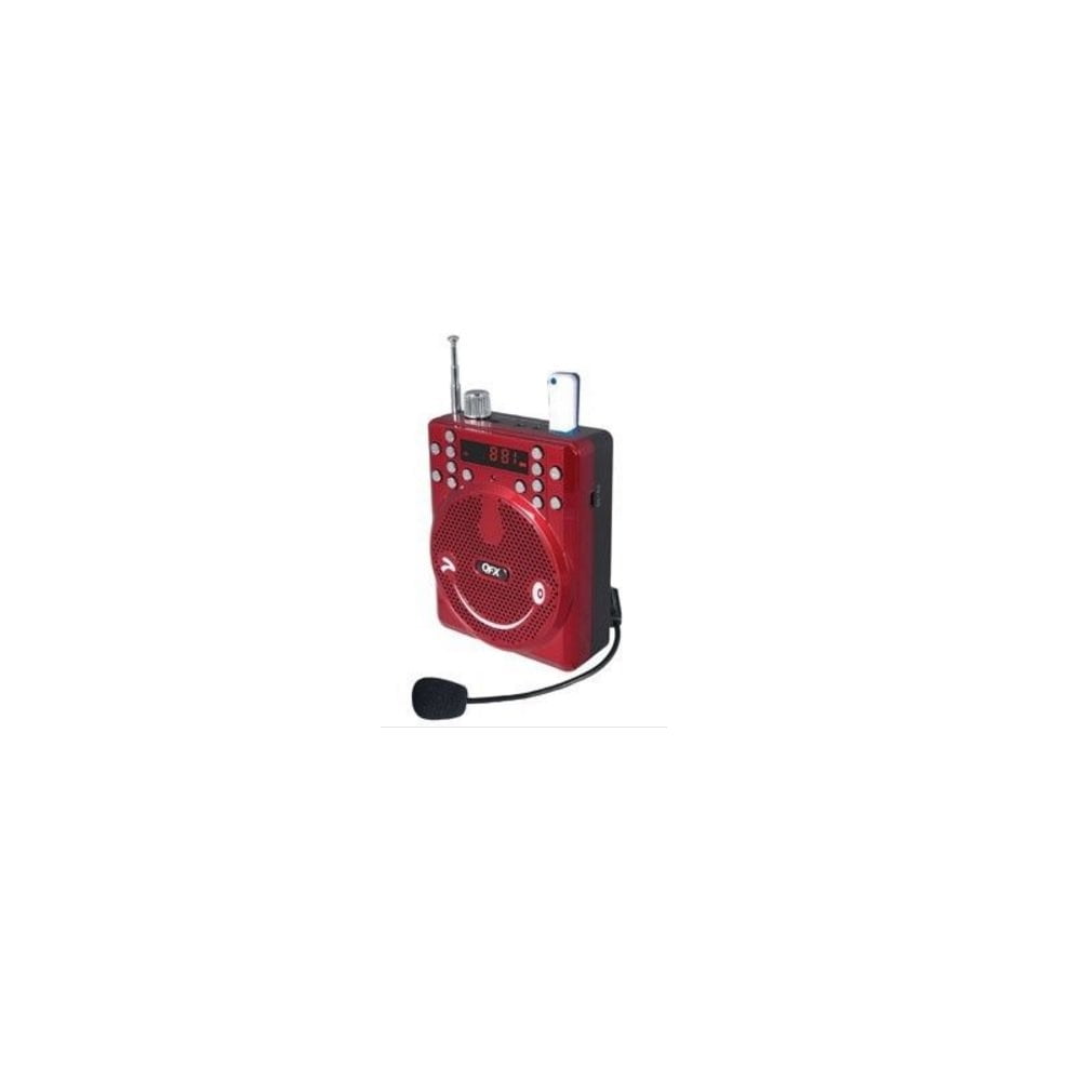 QFX BT90 Portable PA System RED