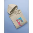 thumbnail image 3 of Unicorn Stencil Art Hoodie Women -Image by Shutterstock, Female 5X-Large, 3 of 4