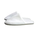thumbnail image 1 of 10 pares pantuflas desechables Qarigey lana Coral hotel zapatos gruesos cálidos color sólido viajes casa salón Calzado blanco, 1 of 6