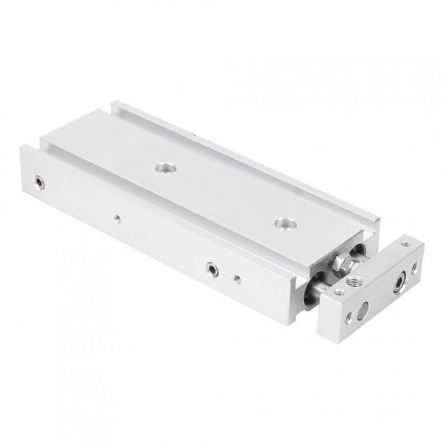FLAMEEN Air Cylinder, Double‑Rod Pneumatic Slide Bearing Cushioned, Material Handling For Automotive