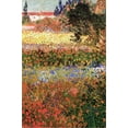 thumbnail image 2 of Flowering Garden with Path Stretched Canvas Print by Vincent van Gogh, 16" x 24", Sold by Art.com, 2 of 4