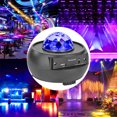 thumbnail image 2 of Naiovety Proyector LED USB para decoración, lámpara de proyección de 7,5 W, compatible con Bluetooth, reproductor de música para bodas, luz nocturna Iluminación y accesorios Naiovety HA009888-00B, 2 of 6