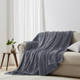 thumbnail image 6 of Astarin Checkered Throw Blanket, Twin Size Dark Gray Blankets & Throws for Couch/Beds, Fuzzy and Cozy Blanket, 60x80 inches, 6 of 10
