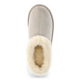 thumbnail image 4 of Pawz Womens Cozy Lined Platform Slippers, 4 of 5