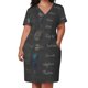 thumbnail image 3 of Vestido de bolsillo suelto con sistema solar, vestido de verano para mujer, vestido para fiesta nocturna., 3 of 7