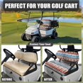 thumbnail image 5 of FUIALDOLG Golf Cart Seat Cover Breathable Mesh Bench Seat Cover Universal Fit for Club Car Golfcart Golf Themed Decorations All Seasons No Stapler Required, 5 of 8