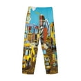 thumbnail image 5 of Junzan Men'S Pajama Pants Different Construction Site Vehicles Sleepwear Pants Pj Bottoms Drawstring And Pockets, 5 of 9